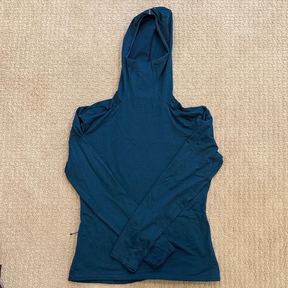 REI Blue Hooded Top